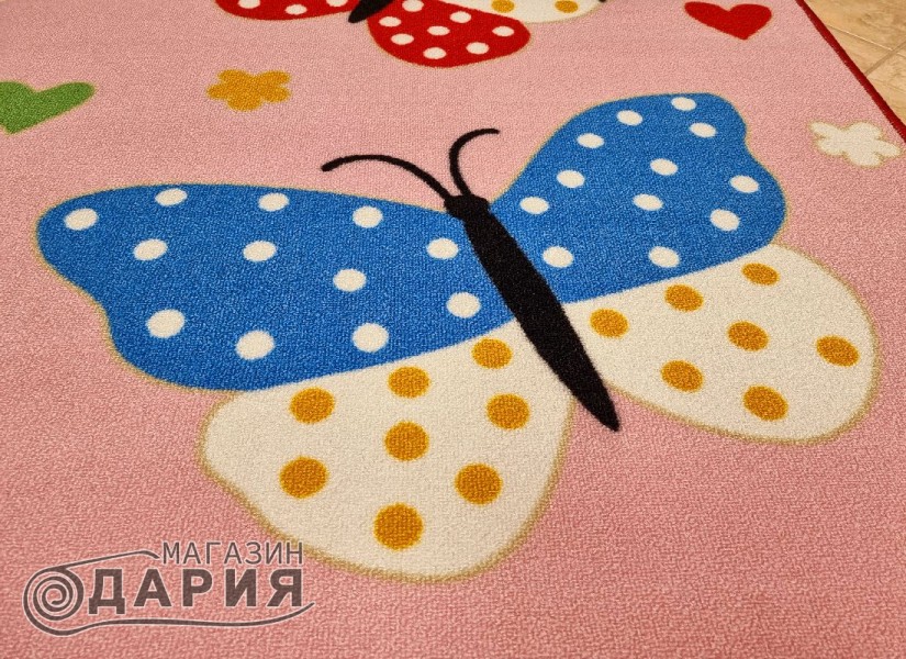 Мокетен килим ERIKA 8020 pink